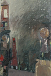 Il Grido 1994 olio su tela / oil on canvas 160×100 cm