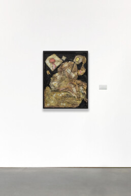 Materia2 1992 tecnica mista su tavola / mixed media on board 82×65 cm