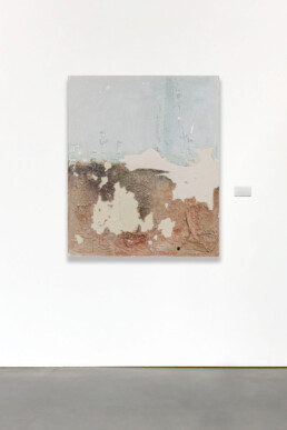 Paesaggio 1991 tecnica mista su tela / mixed media on canvas 120×100 cm