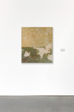 Paesaggio 1991 tecnica mista su tela / mixed media on canvas 90×75 cm