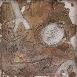 Sei memorie 1991 tecnica mista 2 / mixed media 32×32 cm
