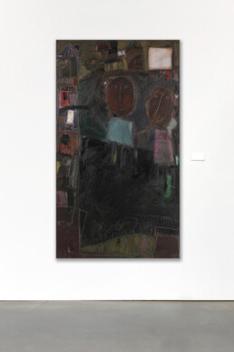 Il Punto bianco 1994 olio su tela / oil on canvas 160×100 cm