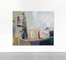 Le Cosmicomiche 1994 olio su tela / oil on canvas 180×200 cm